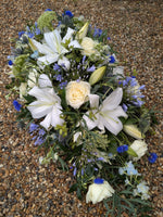 Load image into Gallery viewer, Coffin Spray | White &amp; Blue
