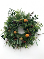 Load image into Gallery viewer, Fresh Christmas Door Wreath | A Country Christmas
