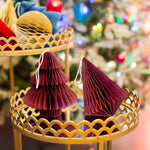 Load image into Gallery viewer, Honeycomb Christmas Tree Baubles | Set of 2
